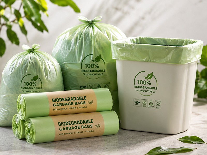 Biodegradable garbage bags