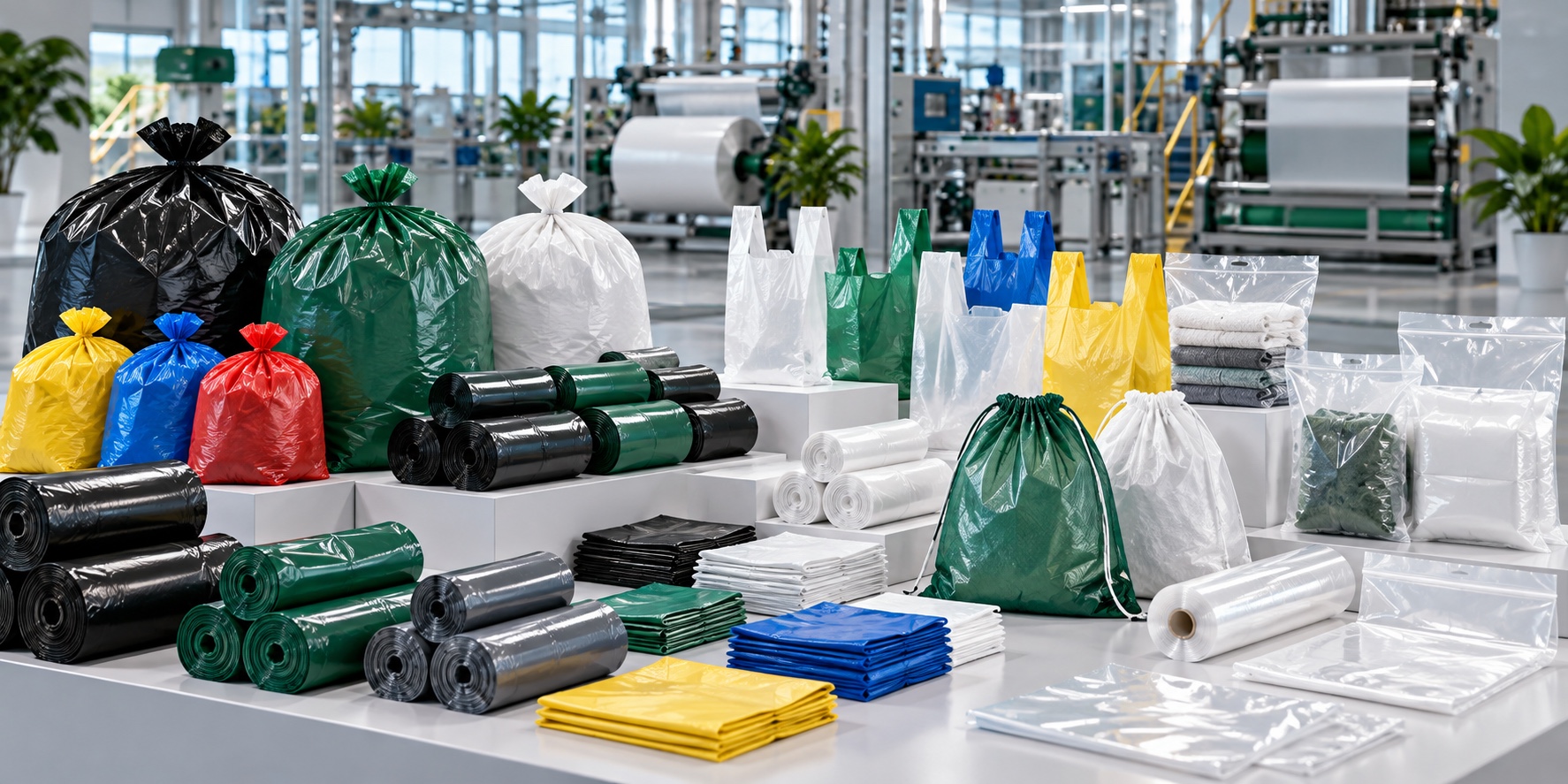 Super Plast premium plastic bag product range